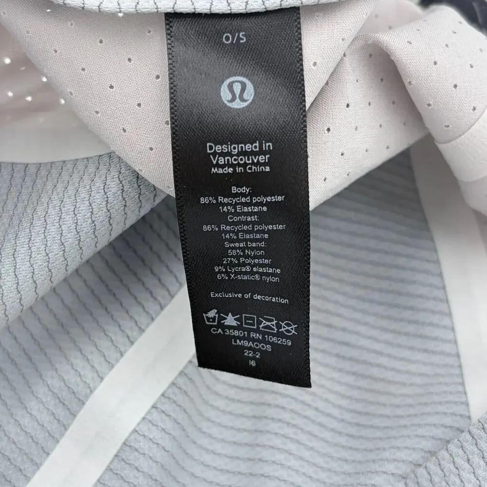 Lululemon Mens Fast and Free Running Hat Vent Paint Glide Multi